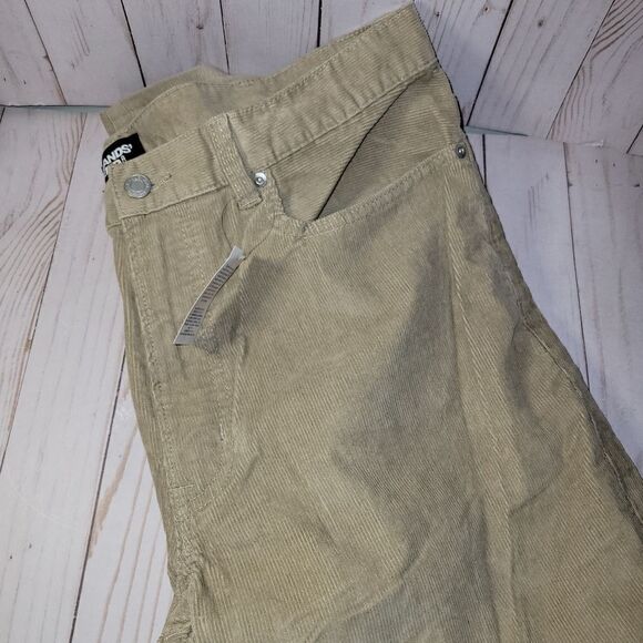 Land's End Mens Traditional Fit Corduroy Pant Size 36 Tan NWT - Picture 6 of 6